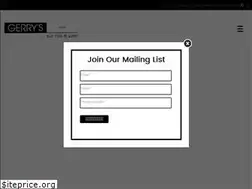 Sites similar to gerryssuithireandsales.com.au