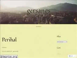 Sites similar to gersangs.wordpress.com