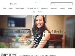 Sites similar to gerson-research.org