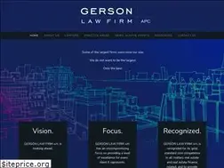 Sites similar to gersonlaw.com