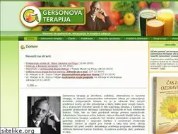 Sites similar to gersonovaterapija.si