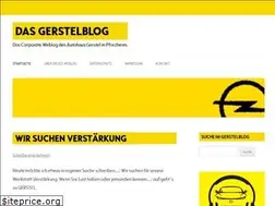 Sites similar to gerstelblog.de