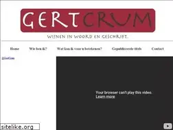Sites similar to gertcrum.com