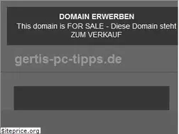 Sites similar to gertis-pc-tipps.de