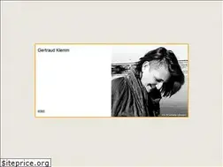 Sites similar to gertraudklemm.at