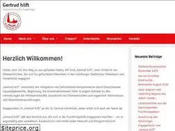 Sites similar to gertrud-hilft.de