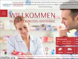 Sites similar to gertrudis-apotheke.net