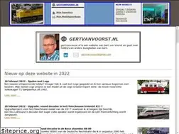 Sites similar to gertvanvoorst.nl