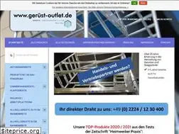 Sites similar to geruest-outlet.de