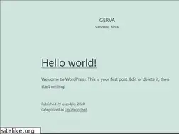 Sites similar to gerva.lt