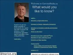 Sites similar to gervasebushe.ca