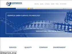 Sites similar to gerweck-gmbh.de