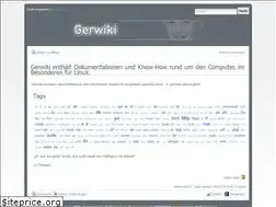 Sites similar to gerwiki.de