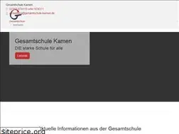 Sites similar to gesamtschule-kamen.de