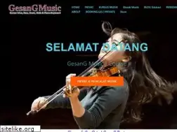 Sites similar to gesangmusic.com