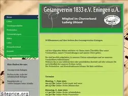 Sites similar to gesangverein-eningen.de