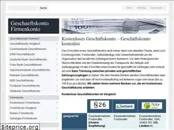 Sites similar to geschaeftskonto-firmenkonto.de