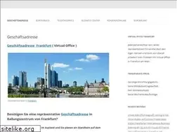 Sites similar to geschaftsadresse.de