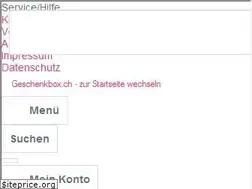 Sites similar to geschenkbox.ch