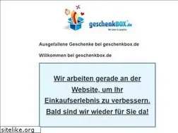 Sites similar to geschenkbox.de