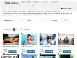Sites similar to geschenkegrube.de