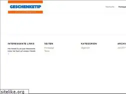 Sites similar to geschenketip.com