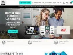 Sites similar to geschenkkartenwelt.de