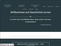 Sites similar to geschichte-lernen.net