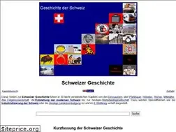 Sites similar to geschichte-schweiz.ch