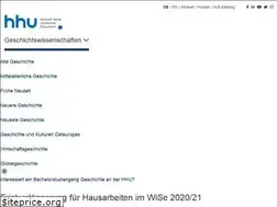 Sites similar to geschichte.hhu.de