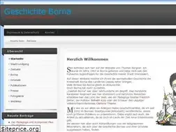Sites similar to geschichteborna.de