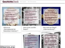 Sites similar to geschichtscheck.de