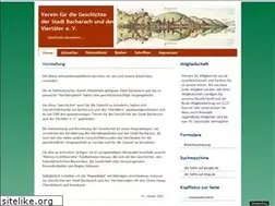 Sites similar to geschichtsverein-bacharach.de