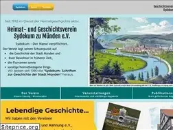 Sites similar to geschichtsverein-sydekum.net