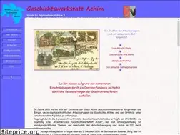 Sites similar to geschichtswerkstatt-achim.de