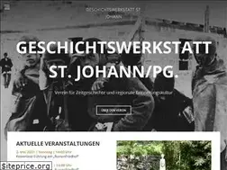 Sites similar to geschichtswerkstatt-stjohann.at