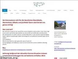 Sites similar to geschichtswerkstatt-wandsbek.de
