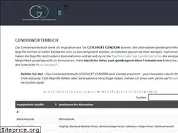 Sites similar to geschicktgendern.de