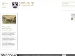 Sites similar to geschiedeniscranendonck.nl