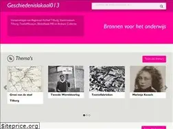 Sites similar to geschiedenislokaal013.nl