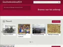 Sites similar to geschiedenislokaal024.nl