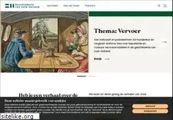 Sites similar to geschiedenisvanzuidholland.nl