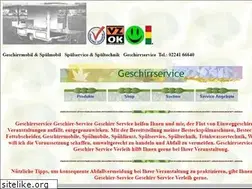 Sites similar to geschirrservice.de