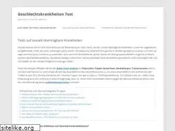 Sites similar to geschlechtskrankheitentest.com