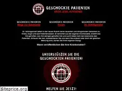 Sites similar to geschockte-patienten.org