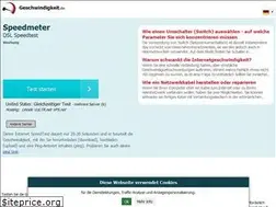 Sites similar to geschwindigkeit.de