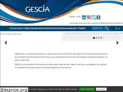 Sites similar to gescia.fr