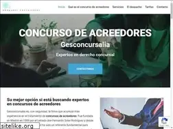 Sites similar to gesconcursalia.com