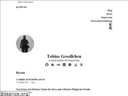 Sites similar to gesellix.net