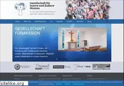 Sites similar to gesellschaft-fuer-mission.de